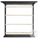 Sumner Distressed Black King Panel Bed