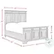Sumner Antique White Queen Panel Bed