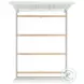 Sumner Antique White Queen Panel Bed