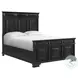 Sumner Distressed Black Panel Bedroom Set