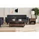 Perth Brown Occasional Table Set with 4 Drawers