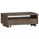 Perth Brown Occasional Table Set with 4 Drawers