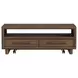 Perth Brown Occasional Table Set with 4 Drawers