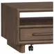 Perth Brown Rectangular Coffee Table with 4 Drawers