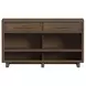 Perth Brown Occasional Table Set with 4 Drawers