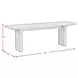 Perth Brown Dining Bench