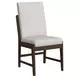 Perth Beige Upholstered Dining Side Chair Set of 2