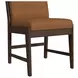 Perth Brown Upholstered Dining Side Chair Set of 2