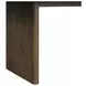 Perth Brown 78" Rectangular Dining Table