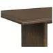 Perth Brown 78" Rectangular Dining Table