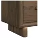 Perth Brown 5 Drawer Chest with LED