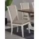 Briton Lake Rustic and White Wash Rectangular Dining Room Set