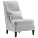 Artisan Upholstery Sterling Upholstered Abbey Accent Chair with Pillow