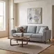 Broadway Blue Gray 87" Sofa