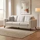 Broadway Off White 87" Sofa