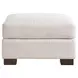 Brooklyn Monique Linen Performance Fabric Rectangular Ottoman