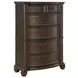 Rosalinda Mahogany 5 Drawer Chest
