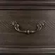 Rosalinda Mahogany 7 Drawer Dresser and Arched Mirror