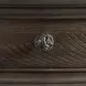 Rosalinda Mahogany 7 Drawer Dresser and Arched Mirror
