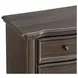 Rosalinda Mahogany 7 Drawer Dresser and Arched Mirror