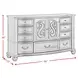 Rosalinda Mahogany 7 Drawer Dresser