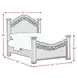 Rosalinda Mahogany Queen Panel Bed