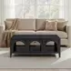 Fitzgerald Black Rectangular Coffee Table