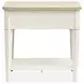 Whisperbay Sea Pearl and Driftwood Rectangular End Table
