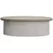 Easley Gray Oval Cocktail Table