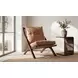 Carrie Dark Brown Rectangular Side Table