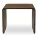 Carrie Dark Brown Rectangular Side Table