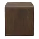 Carrie Dark Brown Rectangular Side Table