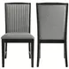 Skyline Gray Upholstered Dining Side Chair Set of 2