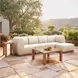 Regels Natural Outdoor Side Table