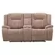 Bruno Plush Tobacco Reclining Living Room Set