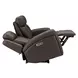 Maveric Bette Coffee 91" Zero Gravity Triple Power Reclining Sofa with Drop Down Table and USB Charging