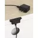 Whisperbay Sea Pearl and Driftwood Rectangular Telephone Table with USB Charging