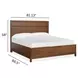 Ridgefield Russet King Panel Bed