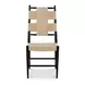 Laurel Natural and Black Dining Chair Set of 2