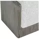Monolith Puma and Millstone Square Faux Stone Accent Table