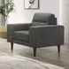Vale Gray Upholstered Accent Chair