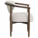 Gavina Gifford Script Upholstered Dining Arm Chair