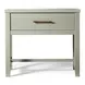 Pure Maple Sage 1 Drawer Bedside Table
