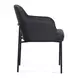 Sydney Black Upholstered Arm Chair Set of 2