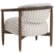 Gavina Gifford Script Upholstered Lounge Chair