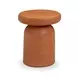 Lydia Orange Outdoor Round Side Table