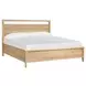 Somerset Butternut California King Panel Bed
