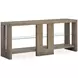 Conway Spiced Brown Rectangular Sofa Table