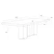 Willow Brown 102" Rectangular Dining Table