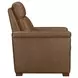 Fortmere Renaissance Tobacco Leather Manual Pushback Recliner